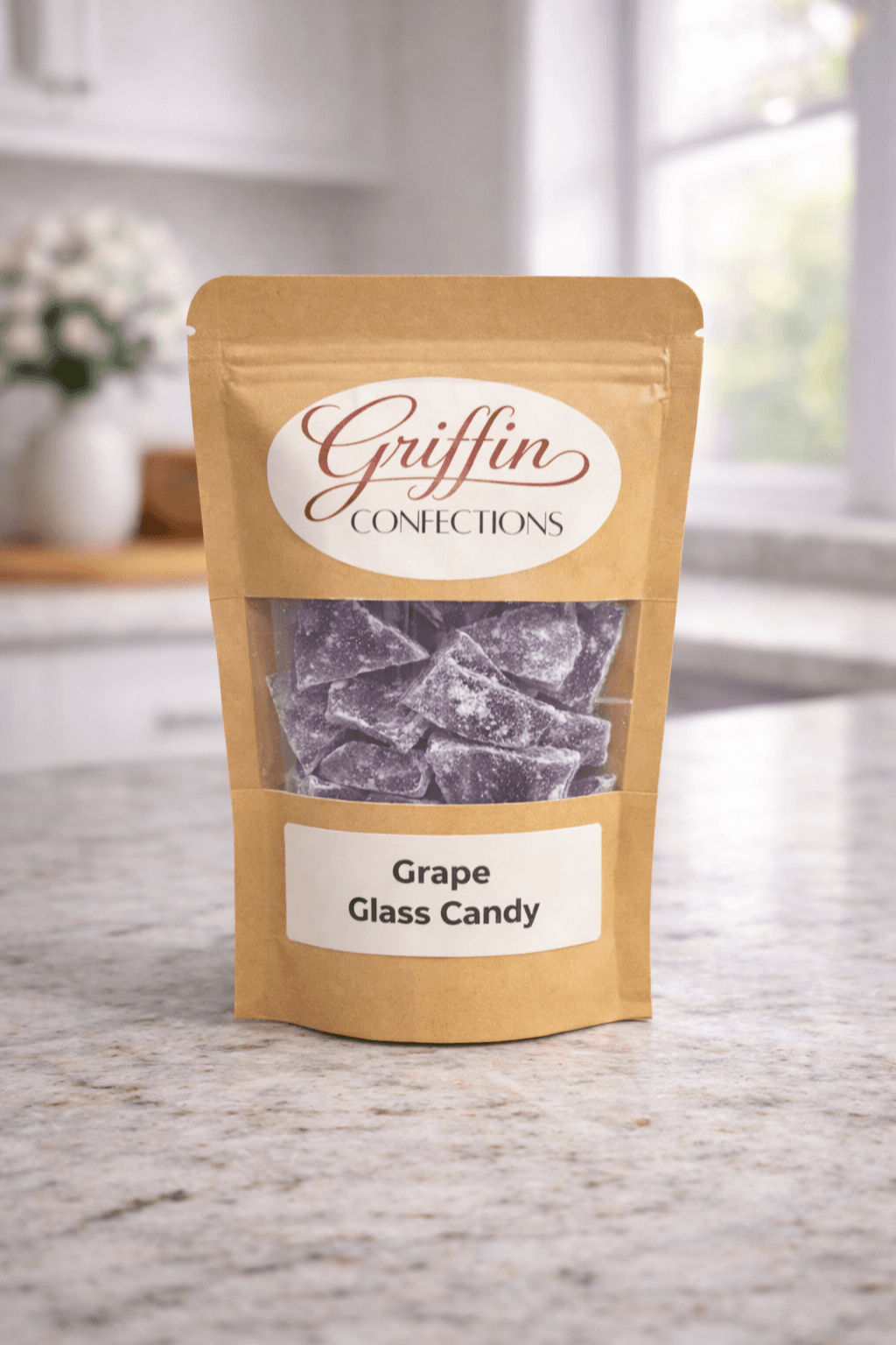 Grape Glass Candy